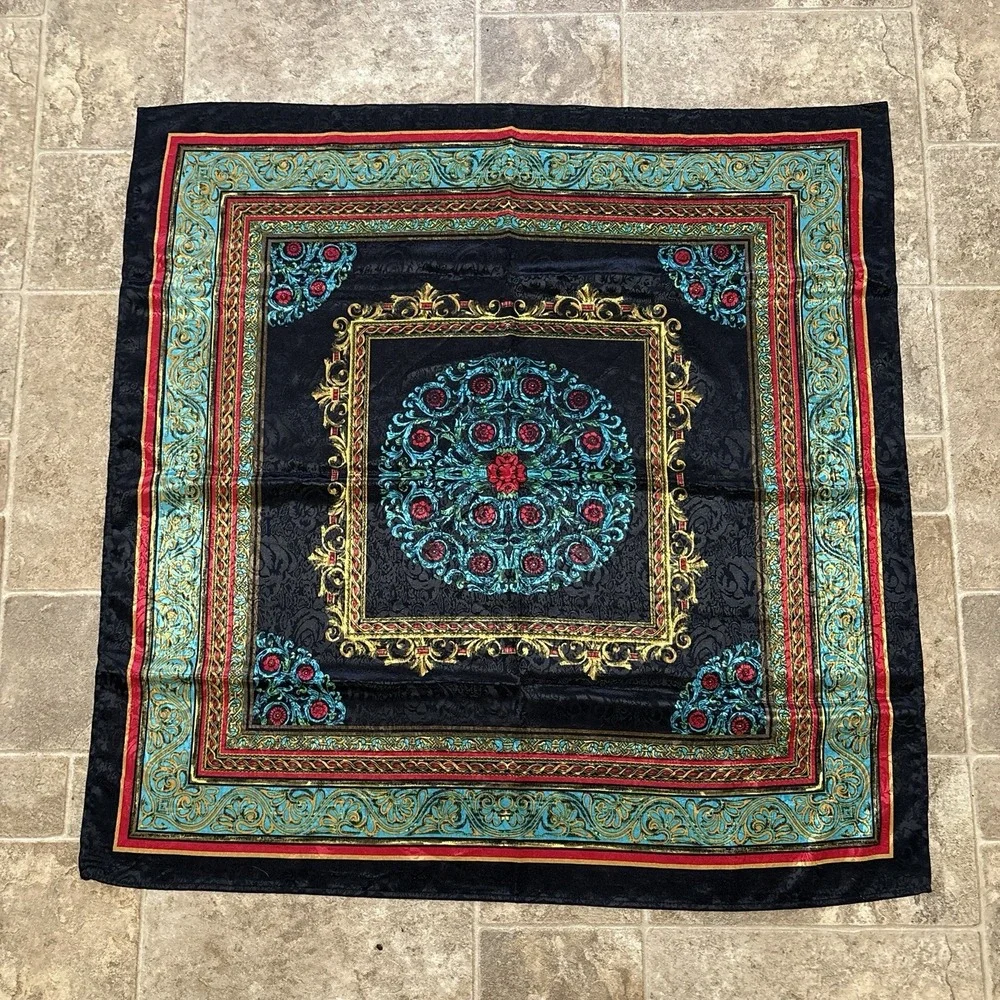 Ornate Baroque Square Scarf 31
